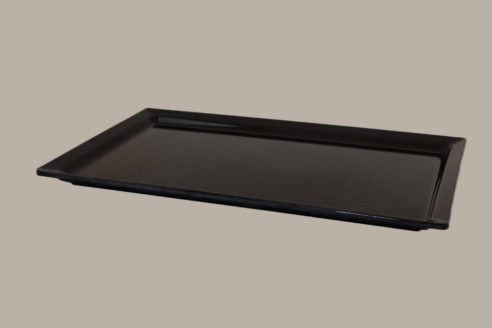 Bandeja Gastronorm 28mm - 1/1 GN (530x325mm) / Blanca o Negra / 2 uds