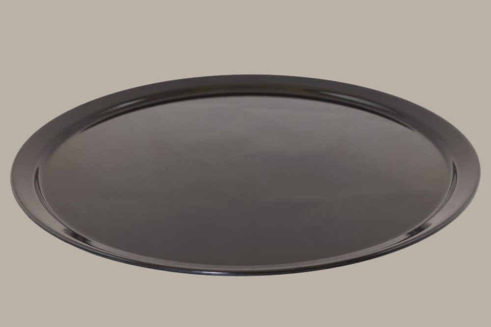 Plato de Presentacion - Ø 51cm / Blanco o Negro / 2 uds