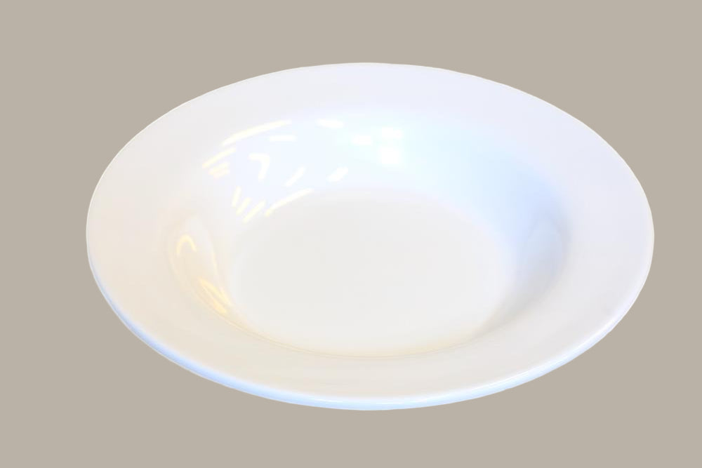 Plato Hondo - Ø 30.5cm / Profundidad 5,1 cm / Blanco o Negro / 4 uds