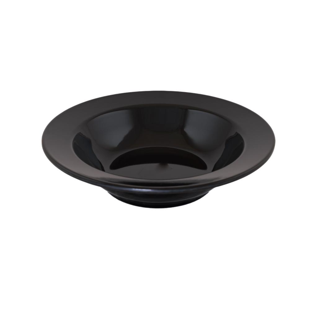 Platos Hondos - Ø 25.5cm / Blanco o Negro / 6 uds