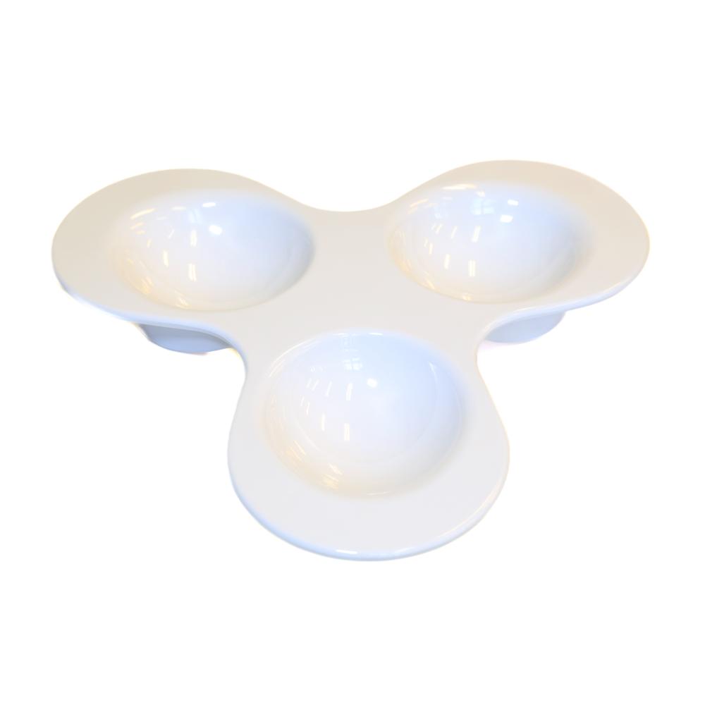 Boles Redondos Trébol Ø 2,8cm / Blanco o Negro / 12 uds