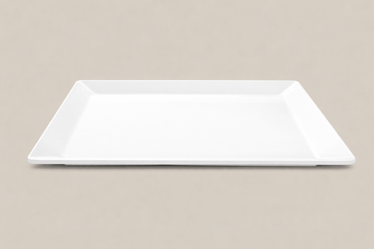 Bandeja Cuadrada - 51x51x3cm / Blanco o Negro / 1 uds