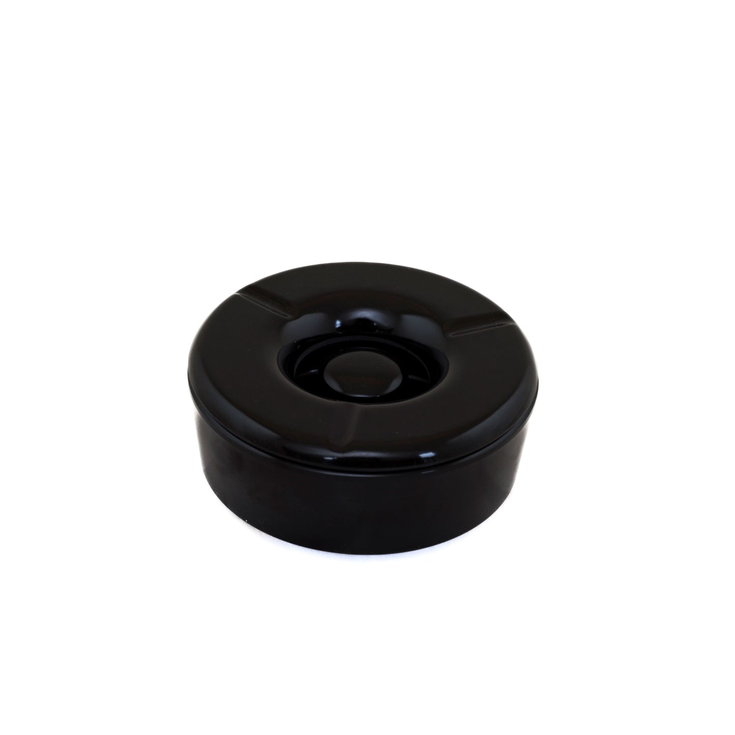 Cenicero Redondo con Tapa - Ø 5cm / Blanco o Negro / 12 uds