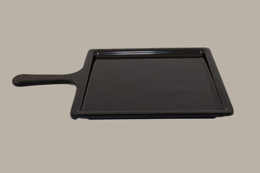 Tabla de Quesos - 21x21x2.3cm / Blanco o Negro / 6 uds