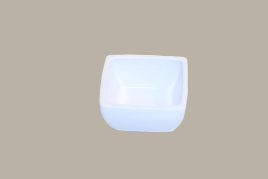 Bol Cuadrado (para salsa/amuse) - 10,2x10,2x4,6cm / Blanco o Negro / 12 pzas.