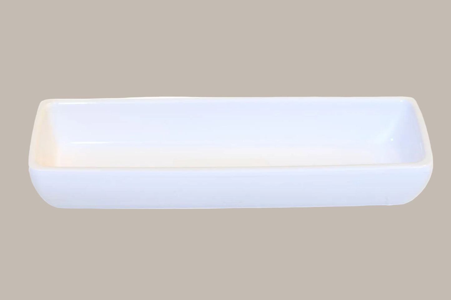 Cuenco Rectangular - 18.7x6.3x3cm / Blanco o Negro / 12 uds.