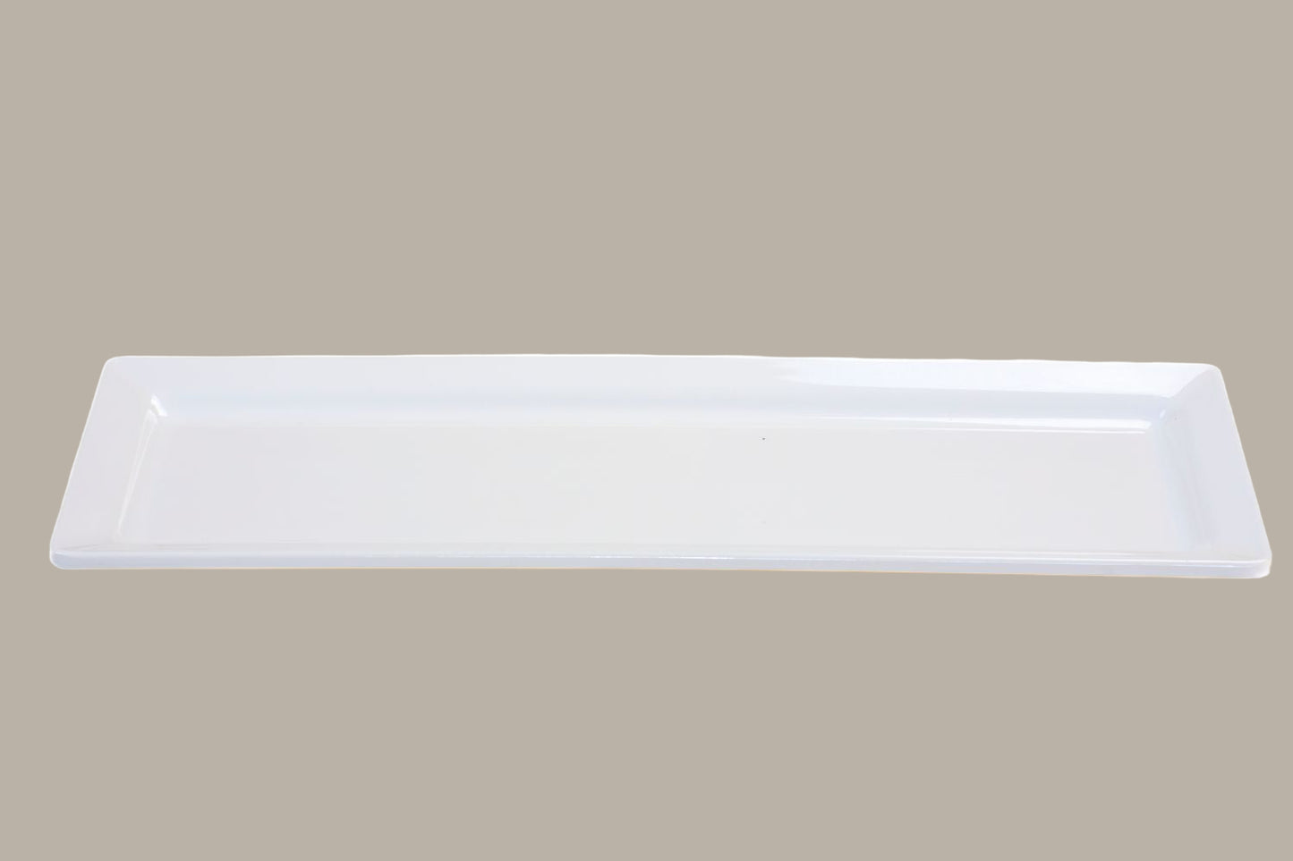 Bandeja Rectangular - 53 x 17.8  x3cm / Blanca o Negra / 3 pzas.