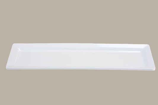 Bandeja Rectangular - 53 x 17.8  x3cm / Blanca o Negra / 3 pzas.