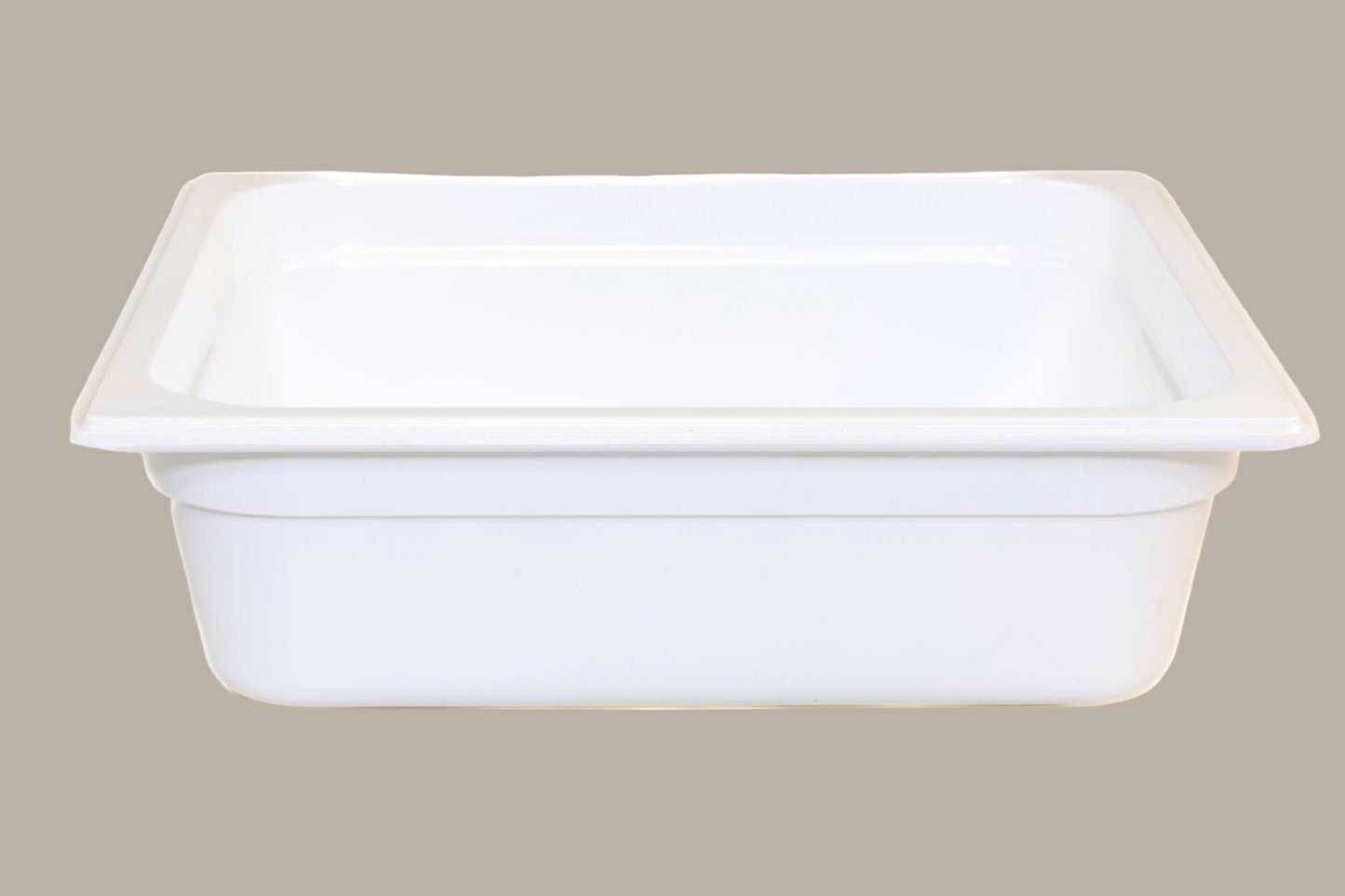 Bandeja 100mm - 1/1 GN (530x325mm) / Blanca / 1 uds