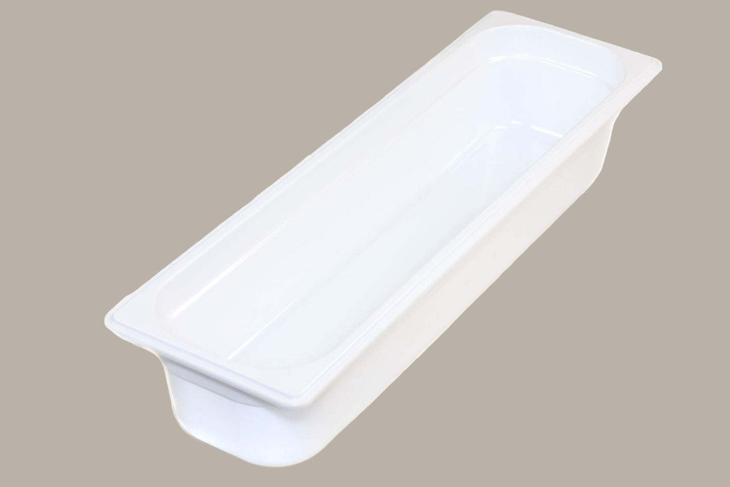 Bandeja 65mm - 2/4 GN (530x162mm) / Blanca o Negra / 1 uds