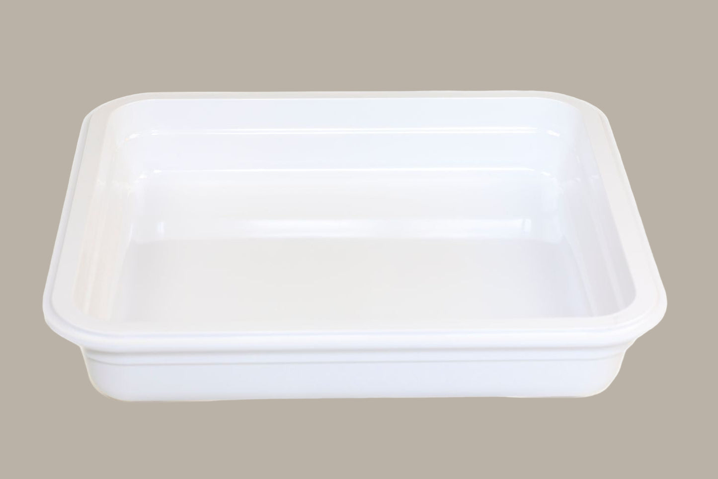 Bandeja 100mm - 2/3 GN (354x325mm) / Blanca / 1 uds