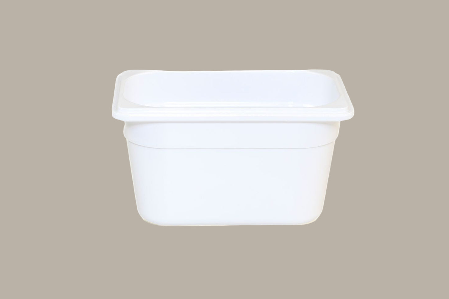 Bandeja 100mm - 1/4 GN (265x162mm) / Blanca o Negra / 1 uds