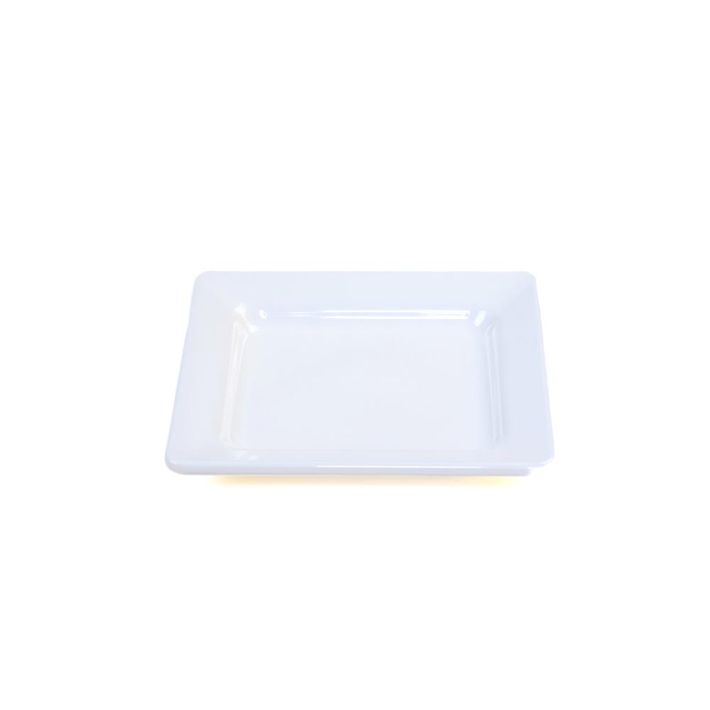 Plato Cuadrado - 18.3x18.3x2.3cm / 6 uds