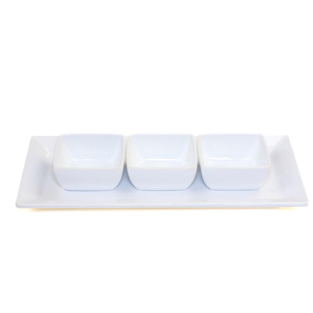 Bandeja Rectangular - Base Para Bol Cuadrado