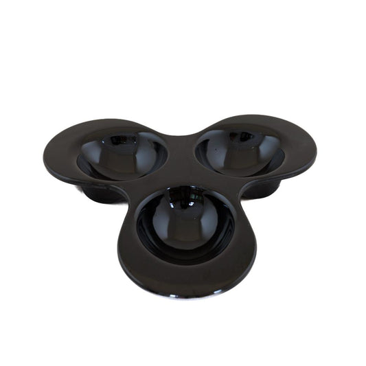 Boles Redondos Trébol Ø 2,8cm / Blanco o Negro / 12 uds