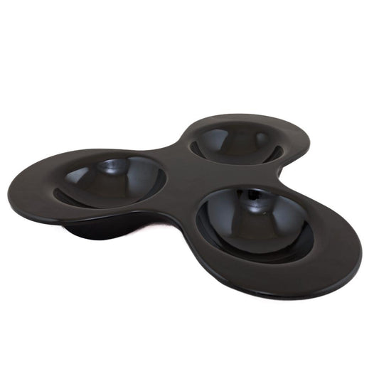 Boles Redondos Trébol Ø 4,8 cm / Blanco o Negro / 2 uds